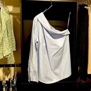 One sleeve dress shirt no buttons on shirt